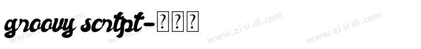 groovy scrtpt字体转换